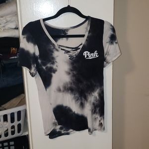 Tie Dye Victoria Secret V Neck